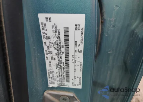 2013 Ford Escape S z USA, uszkodzony, nr VIN 1FMCU0F77DUB82604